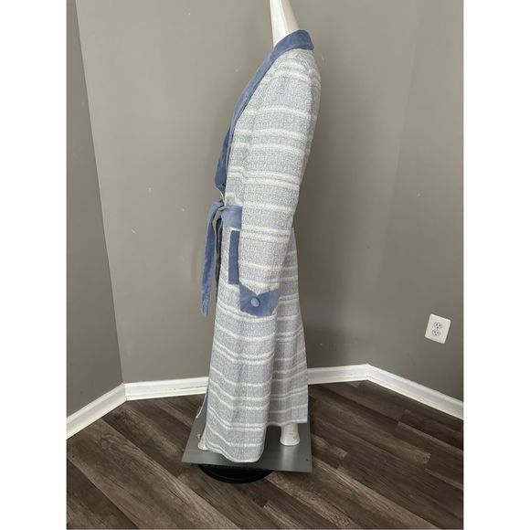 Markarian Contrast Trim Wool Coat Size 16 $2650 - Picture 8 of 12